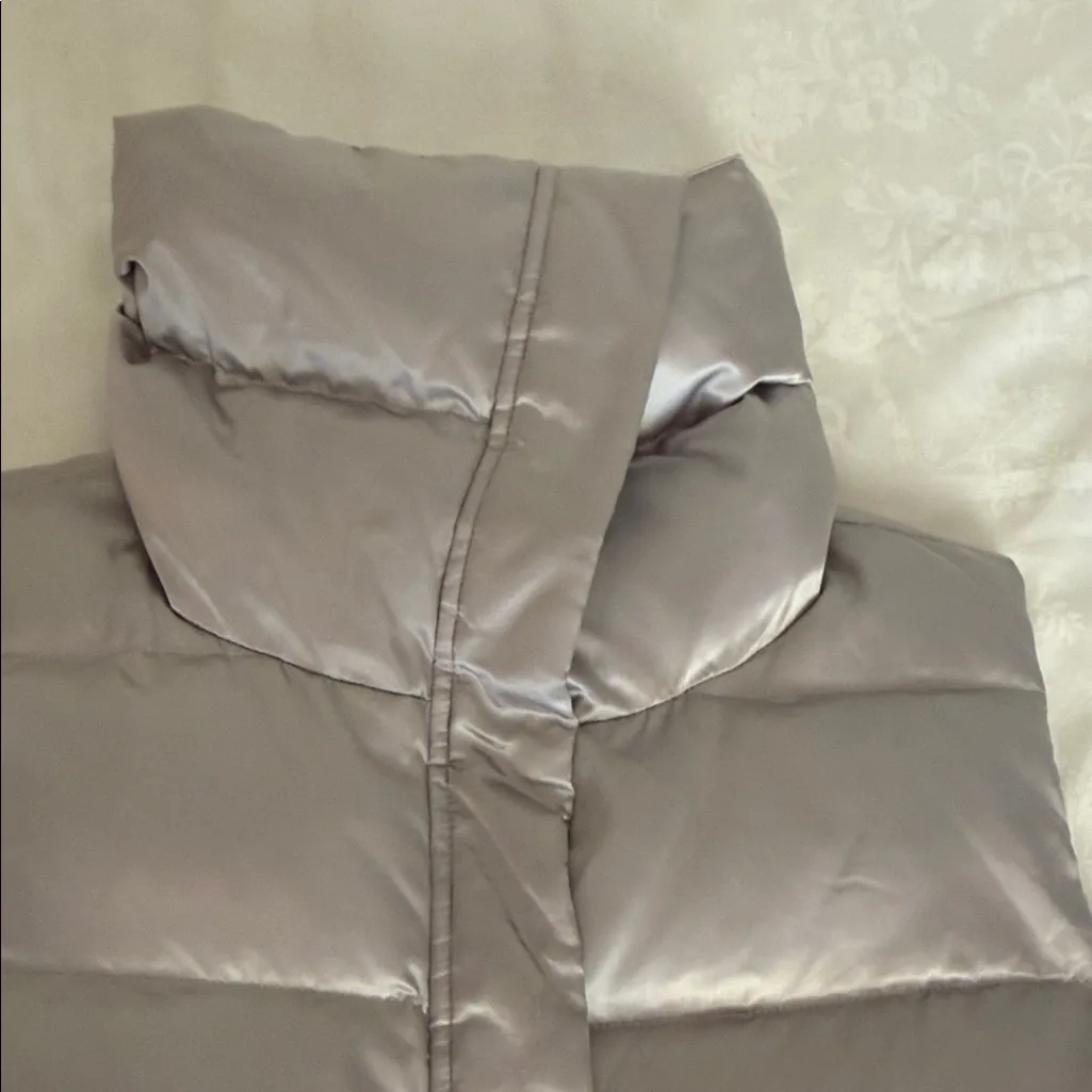 Talbots Silver Down Puffer Vest MP - Image 6