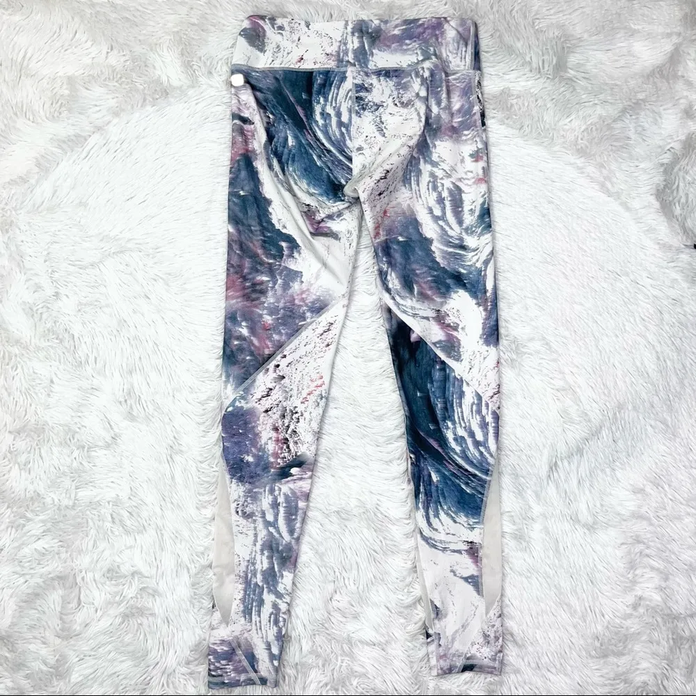 FABLETICS Lillian Salar Watercolor Compression Legging Small Mesh Athletic - Image 8