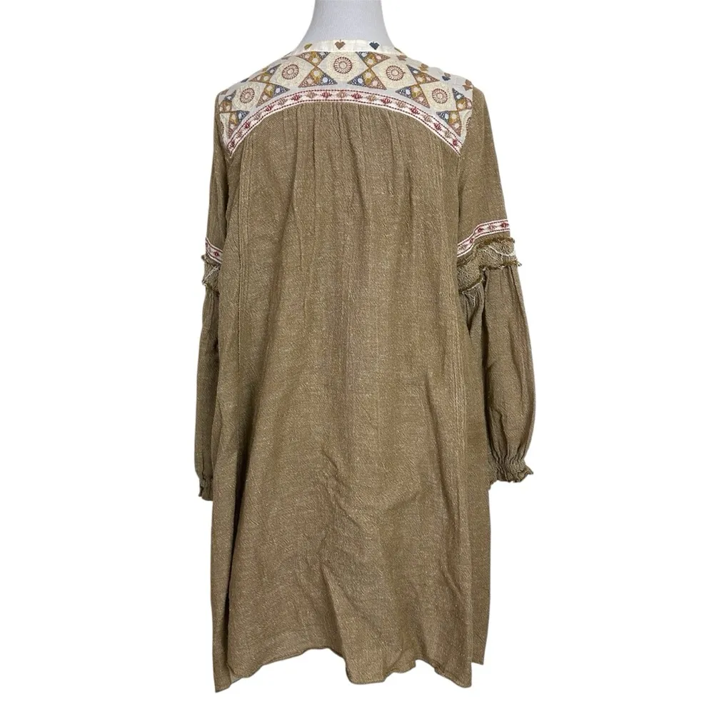 FREE PEOPLE Boho Style Dress Size L - Image 2