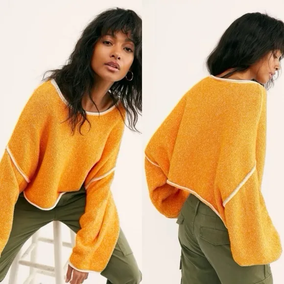 free people cropped sweater size extra small - Image 5