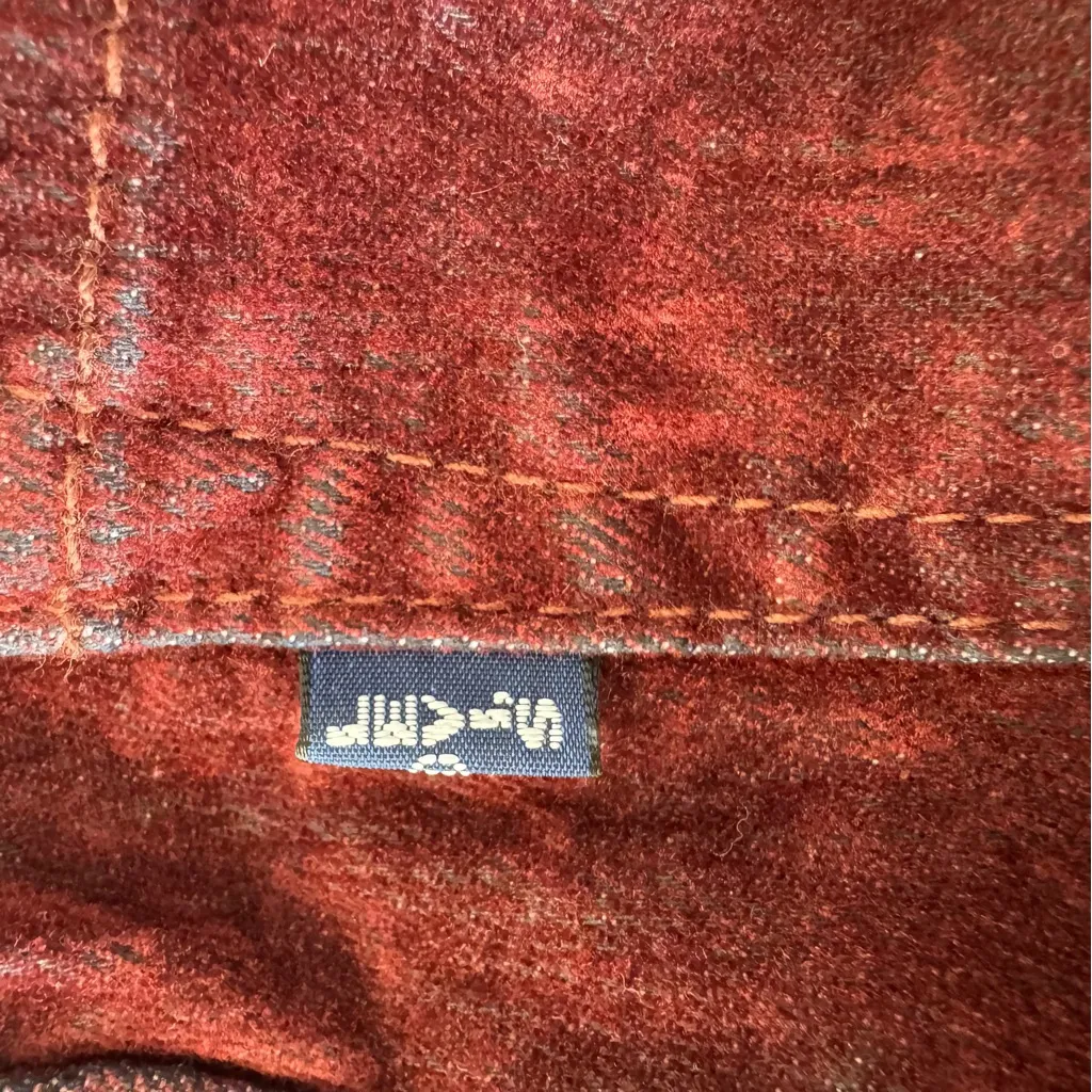 Levi’s Made & Crafted 721 High Rise Skinny size 27 Flocked Velvet Denim Jeans - Image 14