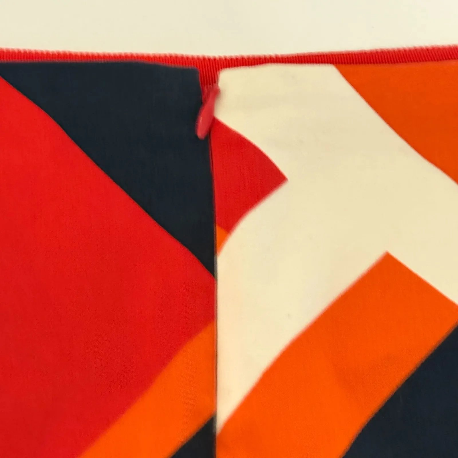 Ann‎ Taylor Geometric Print Pencil Skirt Size 8 Flat Front Career Indie Eclectic - Image 11