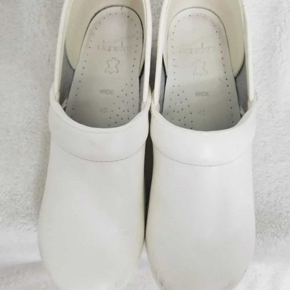 Dansko White Leather Clog - Image 4