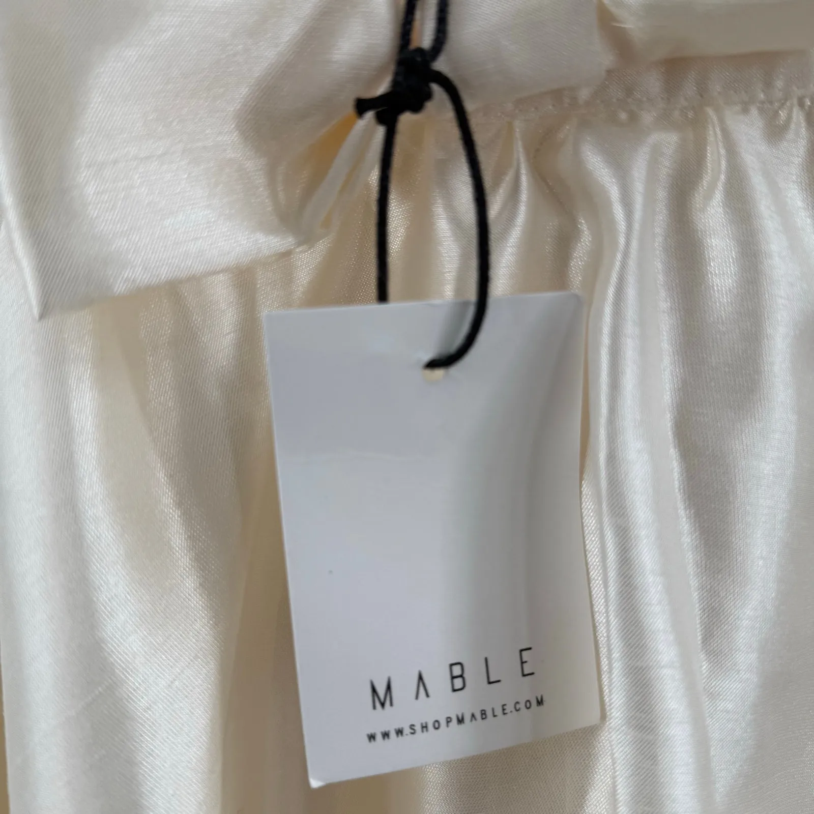 MABLE Dress SZ Large Duri Bow Tie Bubble Hem Mini NWT Homecoming Cocktail Formal - Image 6