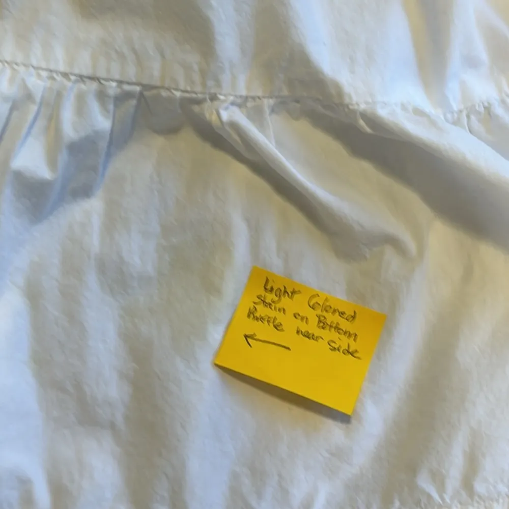 ELAN COTTON SMOCKED TOP DRESS Sz: M - Image 8