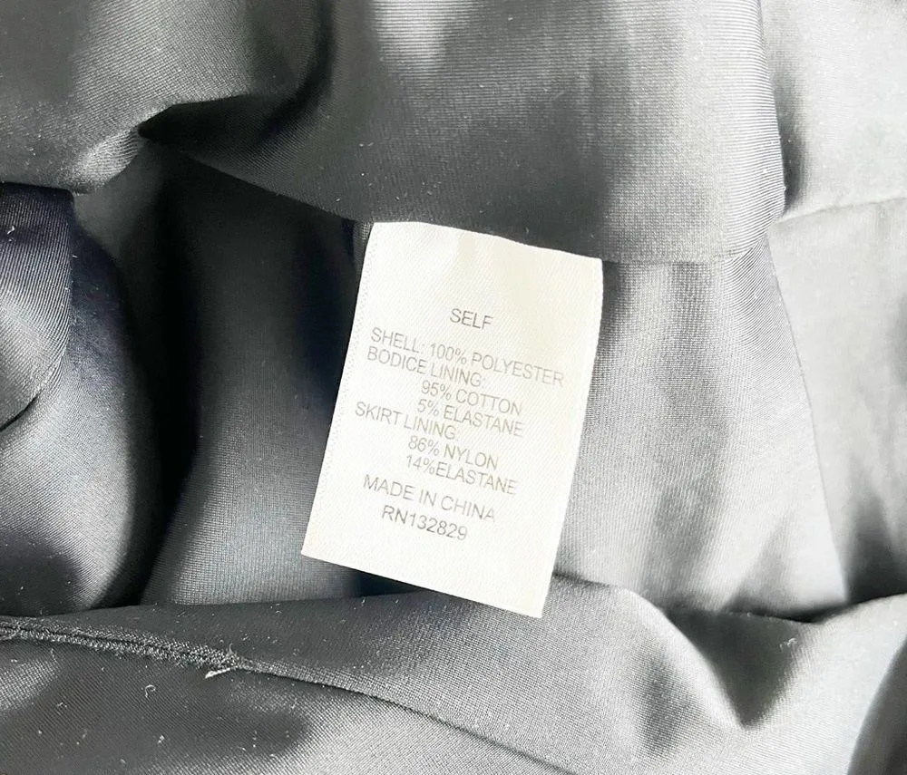 Pink Strapless Adriana Sequin Cocktail Midi Dress - Image 7