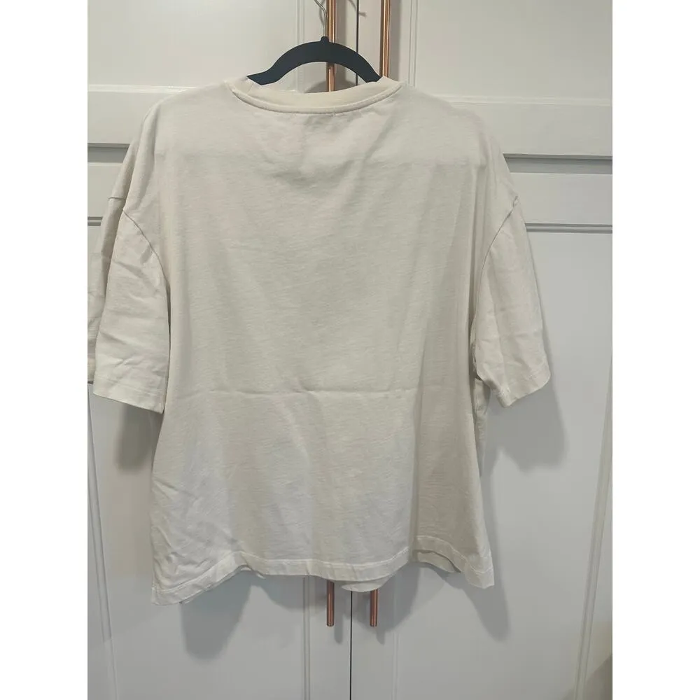 Zara Art Gallery Exhibition Tee 100% cotton large pre-owned casual - Image 5