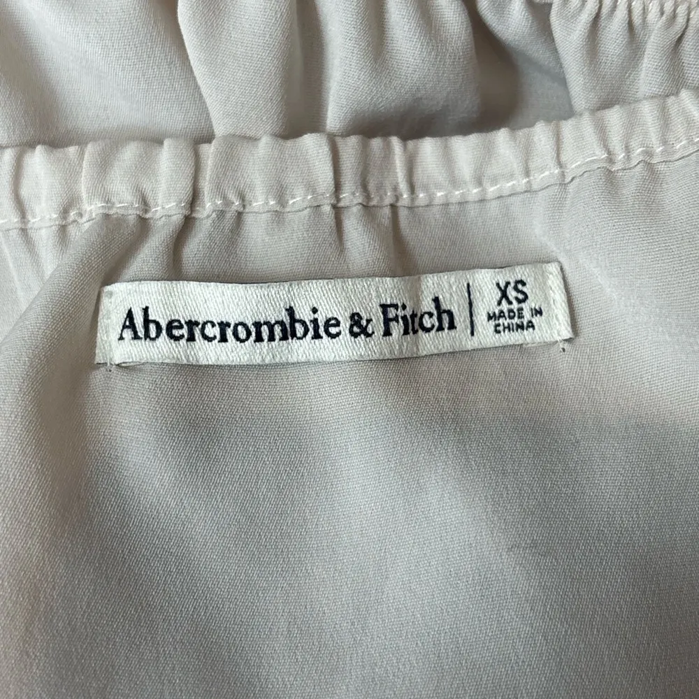 Abercrombie and fitch strap cami beige polyester bodysuit size xs - Image 2