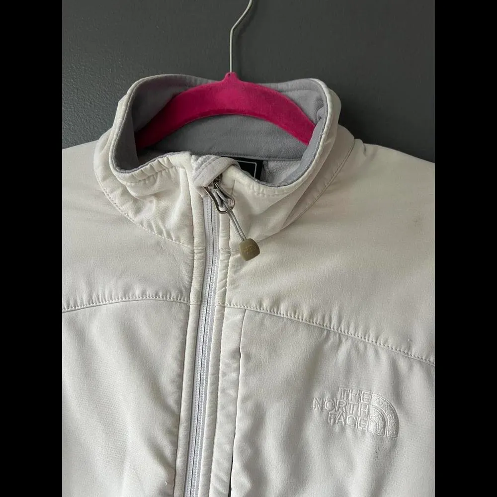 The North Face Women's White Jacket size Small - Image 3