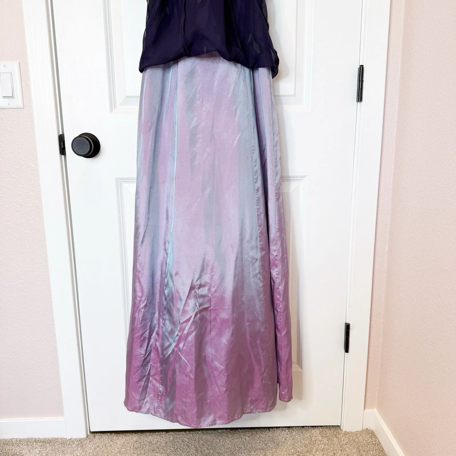 Vintage Morgan & Co Whimsigoth Prom Dress Size 3/4 Y2K 90s HOCO Fairy Grunge Purple - Image 8