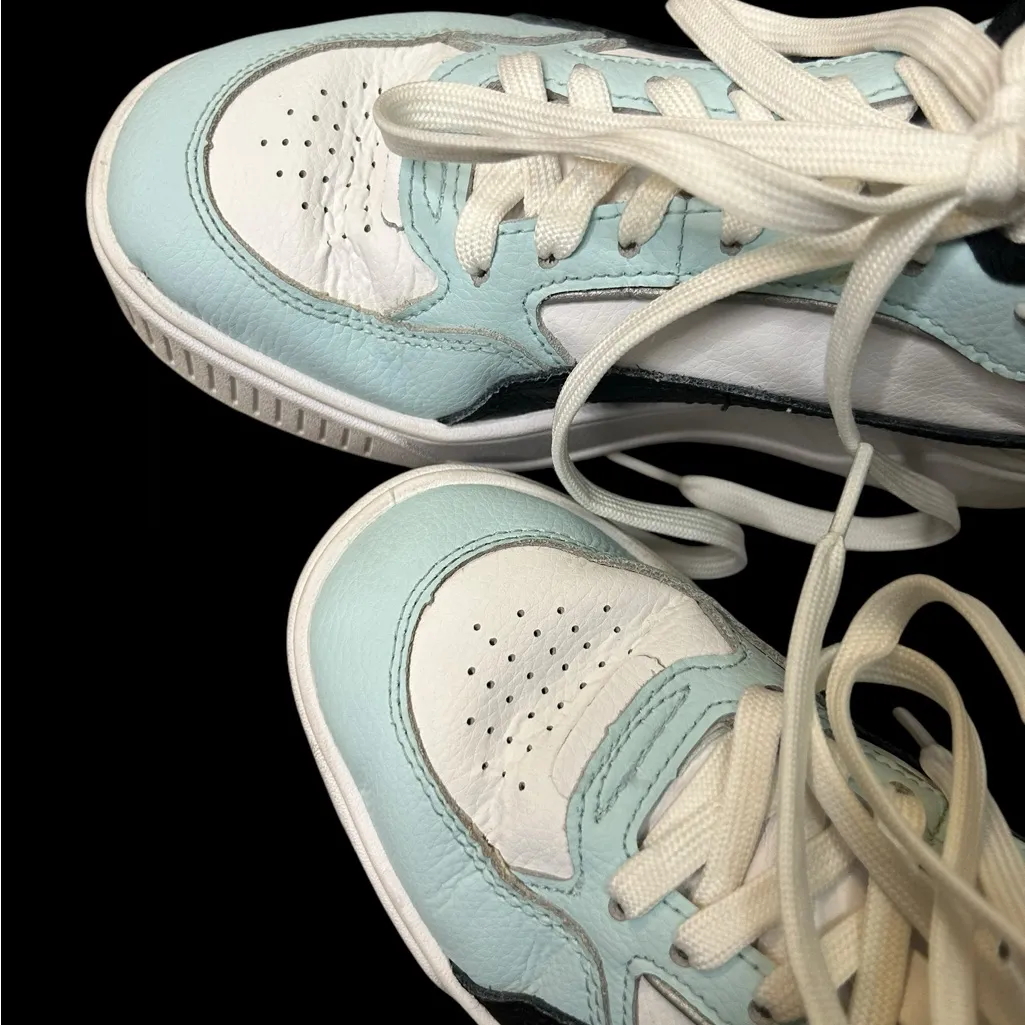 🌟Puma Karmen Rebelle Mid Women's Platform‎ Sneakers, Size 6 blue, white, black - Image 6