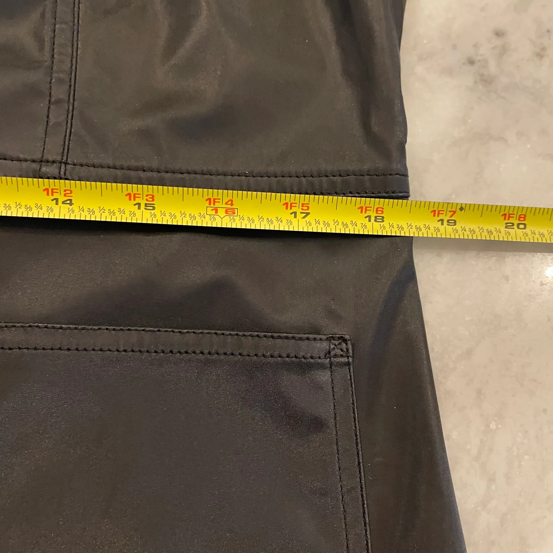 Black Zip Up Coat - Image 9