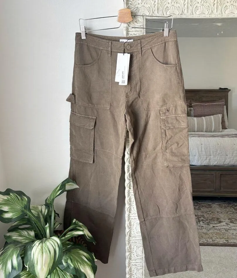Zara Relaxed Fit Cargo Pants - Image 2