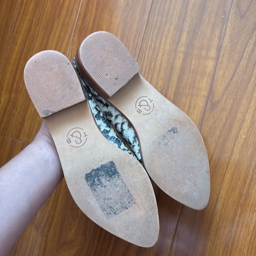 Treasure & Bond Kena Snakeprint Faux Leather Loafers - Image 6