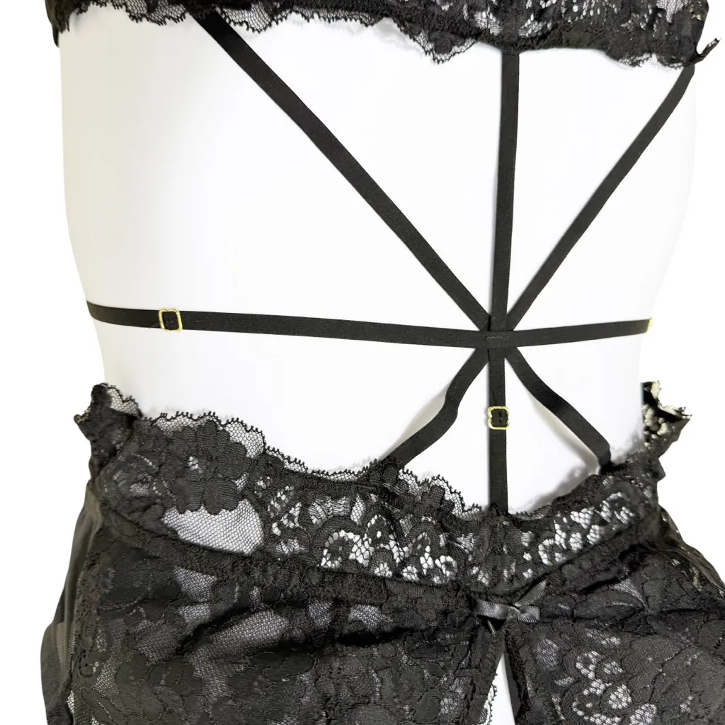 Cacique Lane Bryant Scallop Lace Unlined‎ Playsuit size 18/20 - Image 6