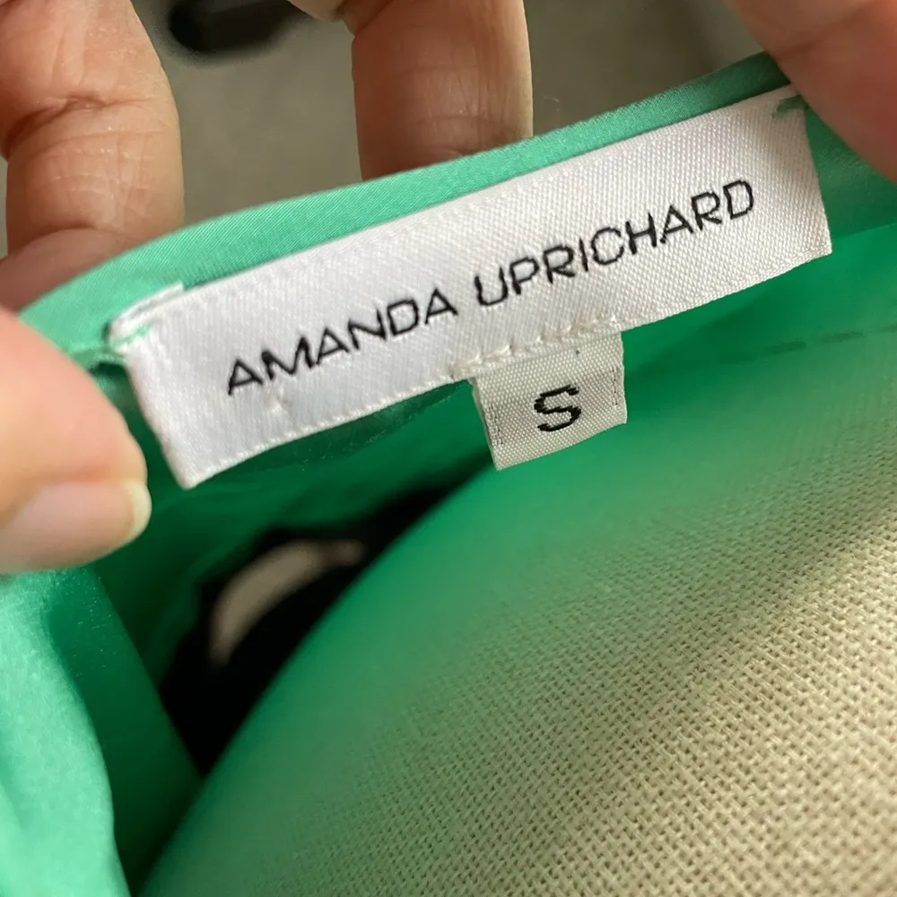 Amanda Uprichard Shift Dress colorblock silk small - Image 4