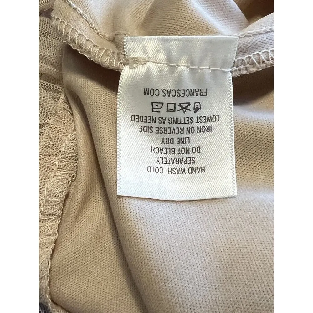 Francesca’s Purple Lined Lace Dress Size Medium Beach Formal Wedding Guest Party - Image 9