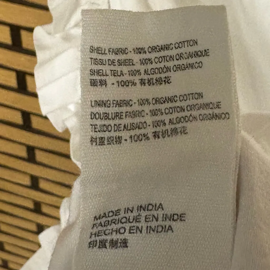 Cleobella Cassidy White One Shoulder‎ Belted Dress Size Large - Image 7