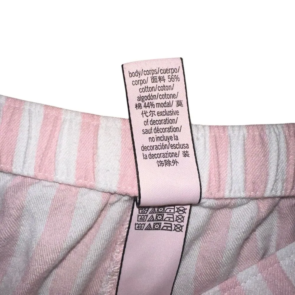 Bundled lot Victoria Secret Womens Pink‎ Blue Pajama Pants Two Piece Sz S Winter - Image 3