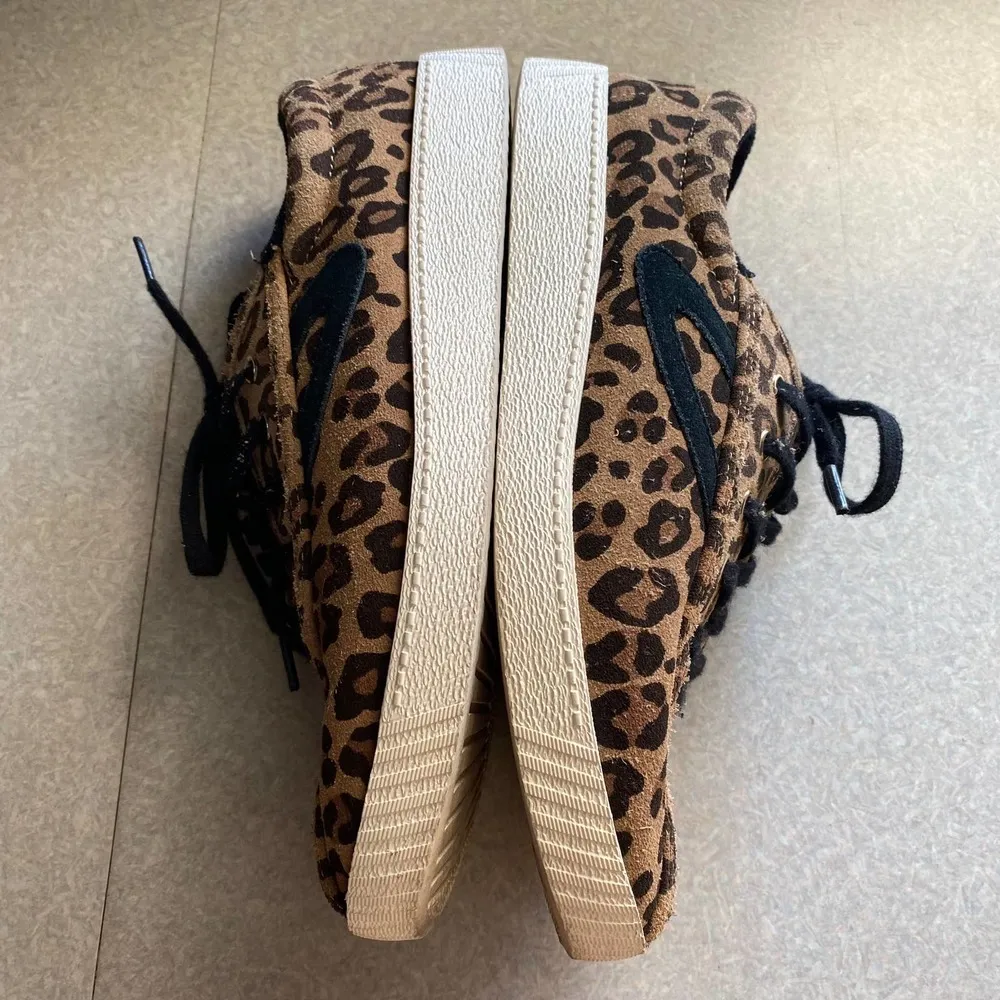 Tretorn Nylite 2 Plus Leather Leopard Print Streetwear Preppy Y2k Sneake… - Image 7