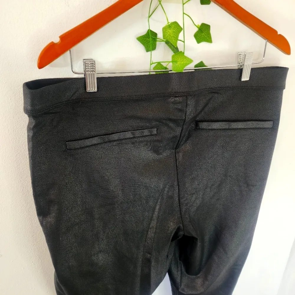 Knox Rose Faux Leather Stretch Pull On Pants - Image 5