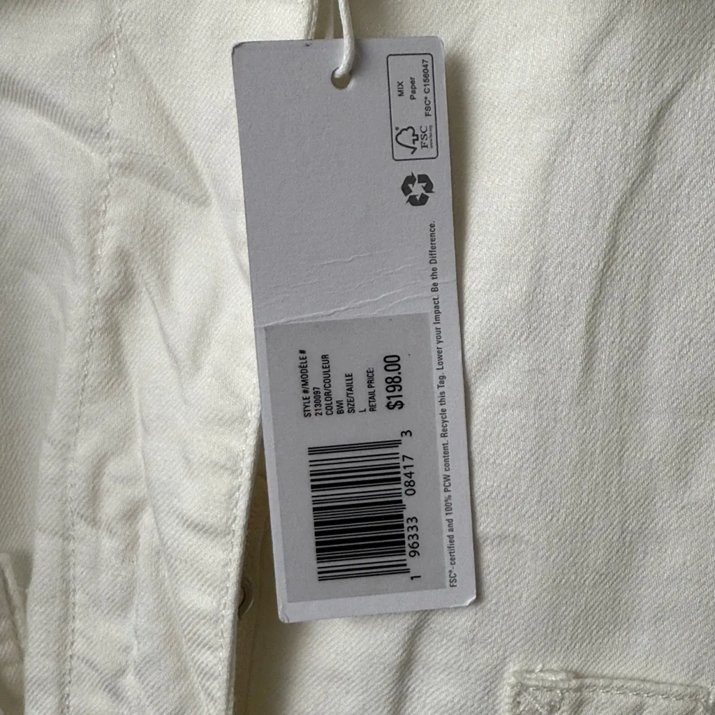 Outerknown Organic Cotton Station Jumpsuit, White - Image 8