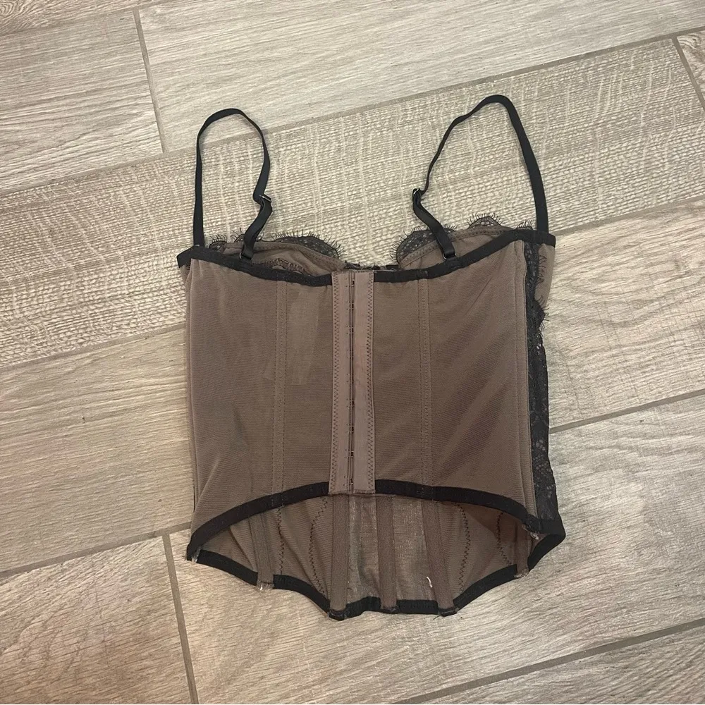 Urban Outfitters Out From Under Modern Love Corset Black - Image 3