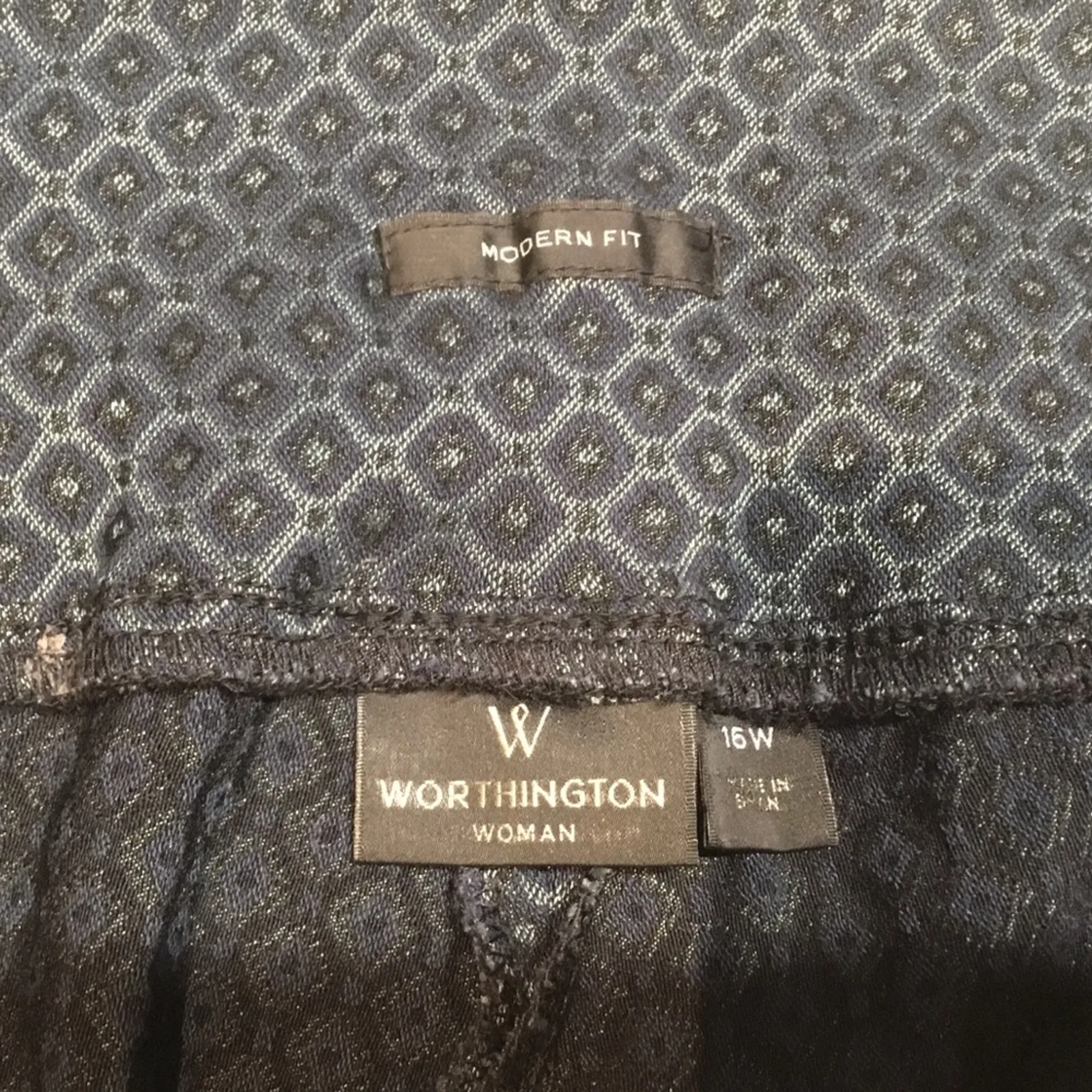 Worthington Womens Polka Dot Modern Fit Skinny Leggings - Image 5