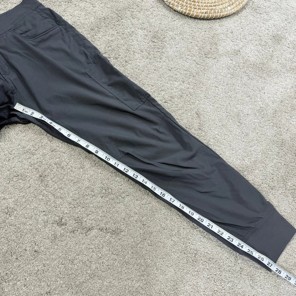 Prana Women’s Standard Fit Halle II Jogger Pants Mid Rise Outdoor in Gray 8 - Image 15