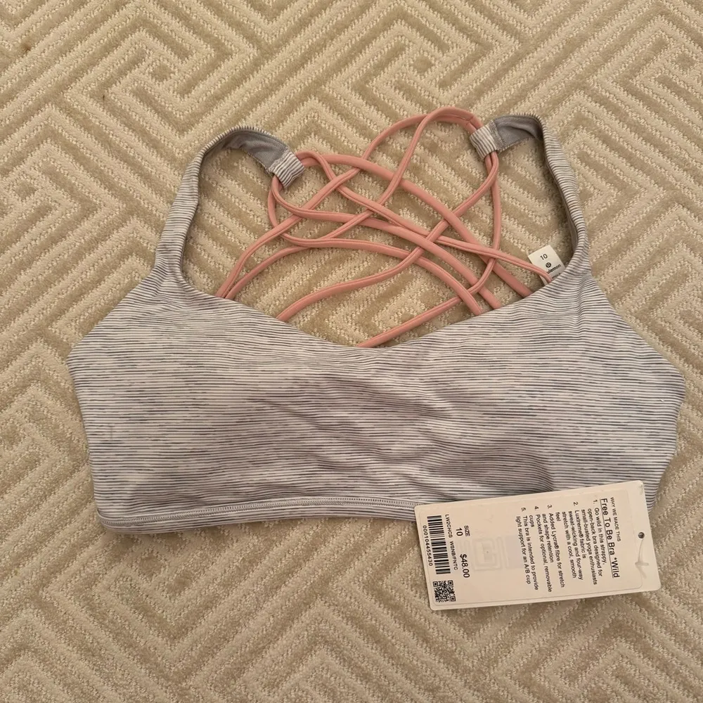 NWT Lululemon Free To Be Bra (Wild) - Image 5