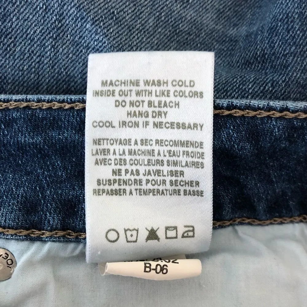 Joe’s Jeans Raw Hem Ankle Skinny Jeans Mid Rise size 25 - Image 10