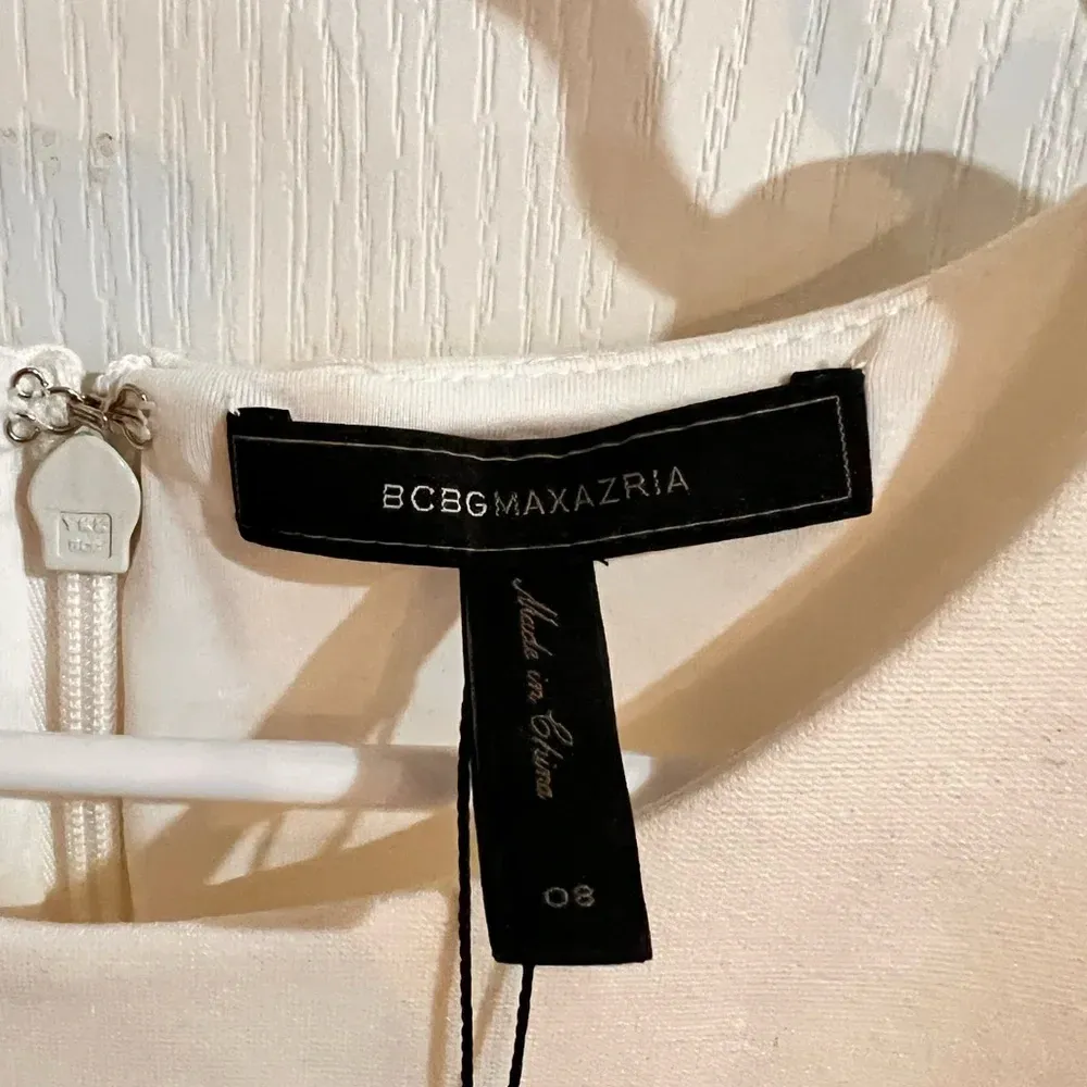 FINAL PRICE  NWT BCBGMaxAzria White Overlay Jumpsuit - Image 4