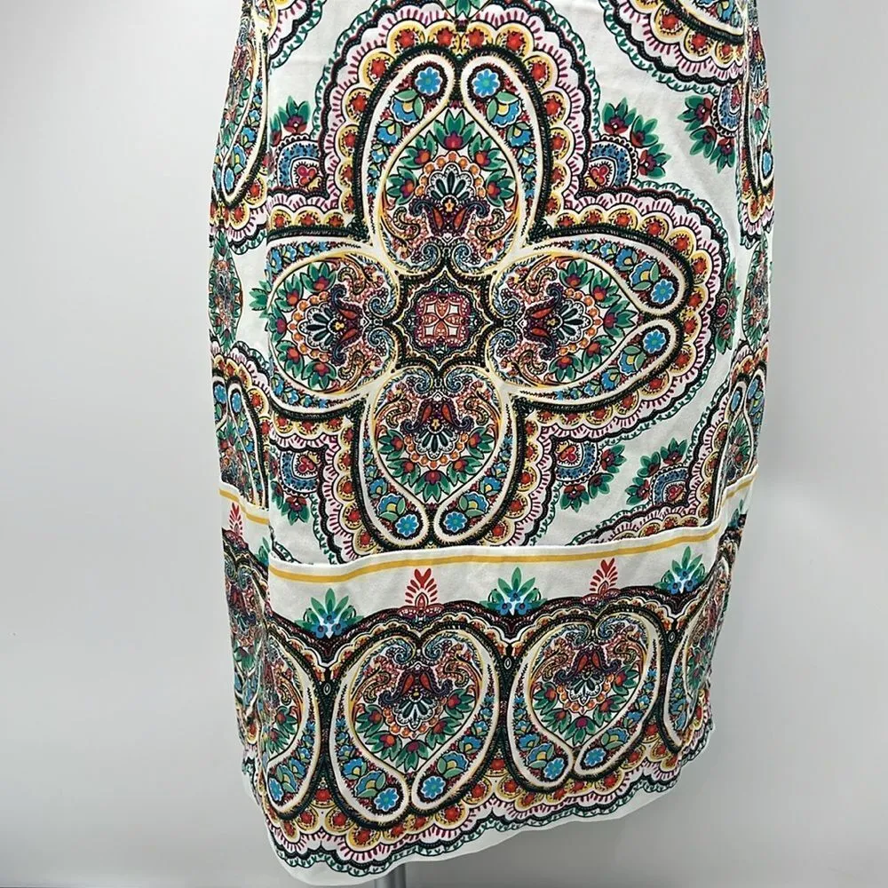 London Times paisley sleeveless shift dress size 10 - Image 3