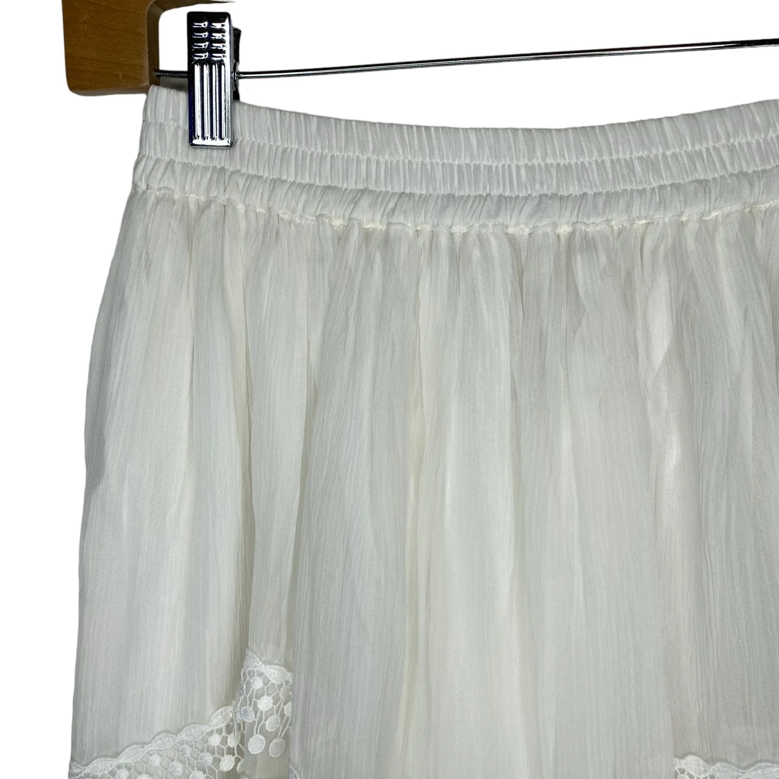 Rococo Sand Cia Mini Skirt White Size XS - Image 7