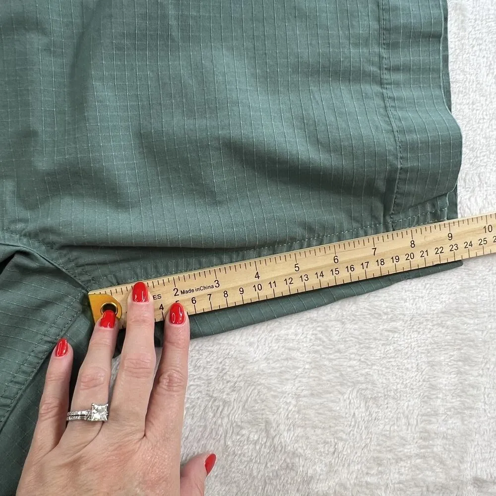 Carhartt Women's 14 Shorts 104213 MKG Musk Green 9" Ripstop Rugged Flex 5 Pocket - Image 16