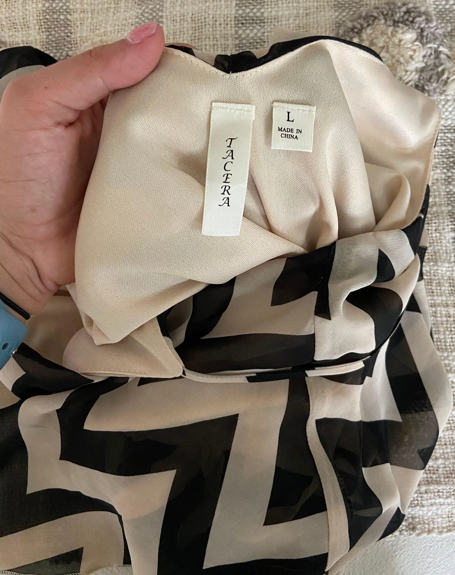 Boutique Chevron Maxi Dress - Image 5