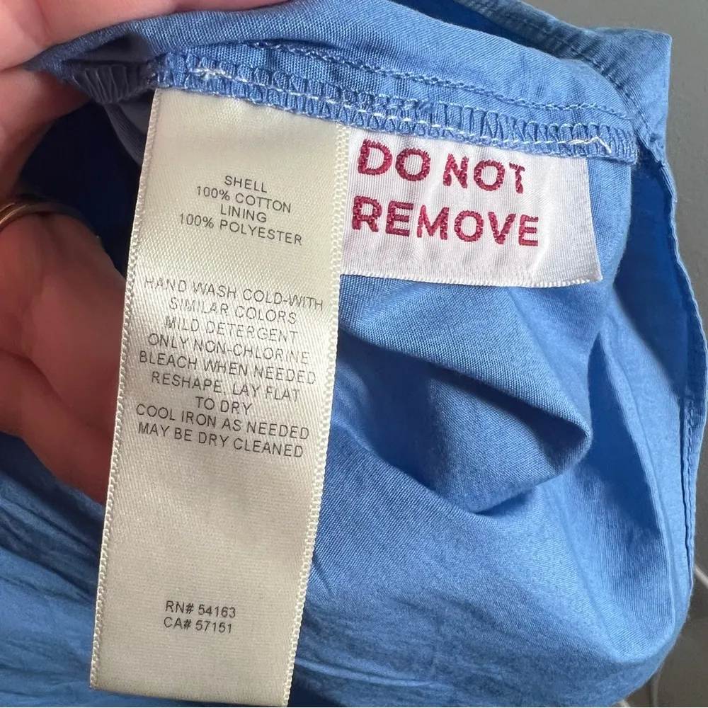 Eliza J Midi Dress Light Blue Ruffle Flutter Sleeve 2 - Image 9