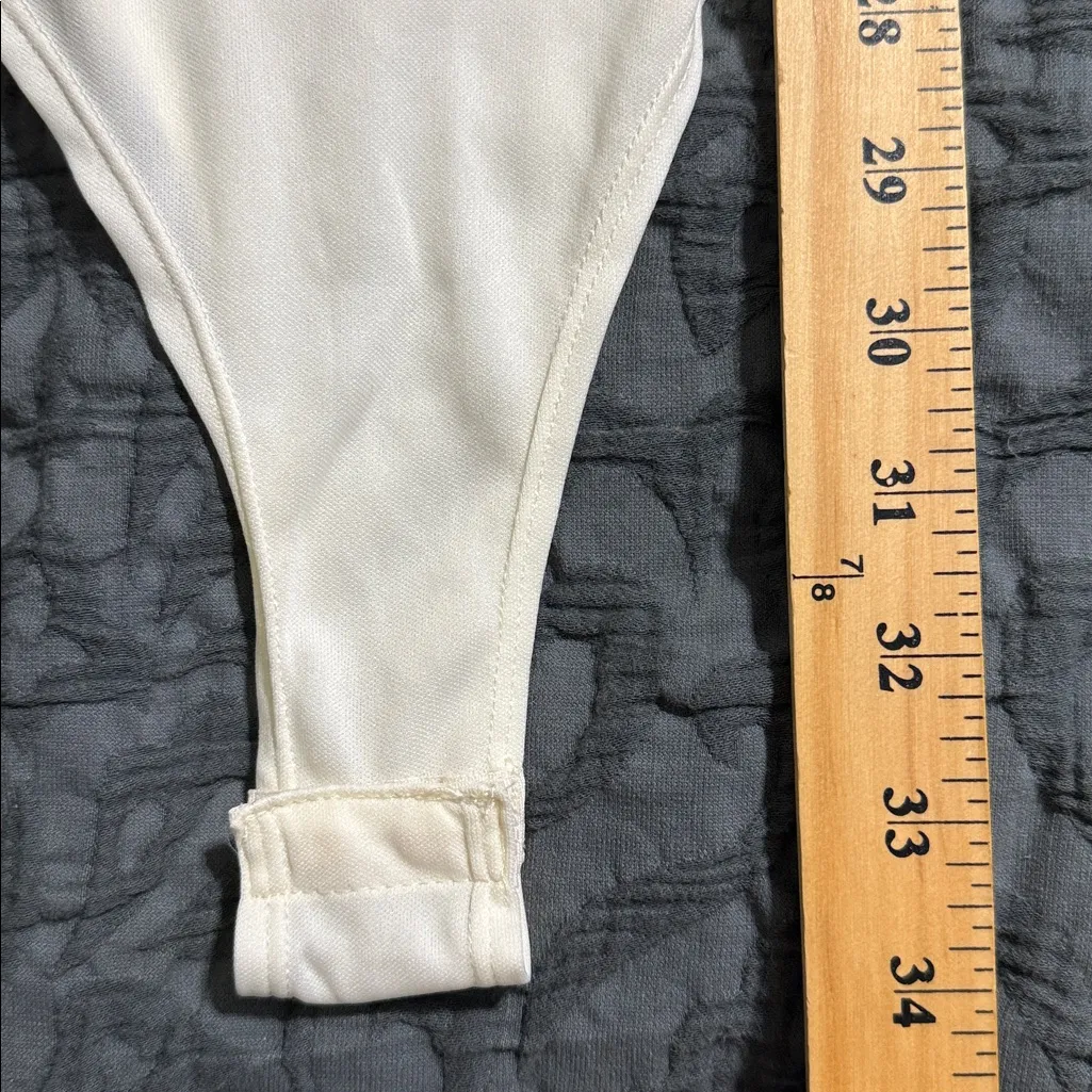 Symphony+ snakeskin sz 3XL The Drama Bell Sleeve deep v-neck Bodysuit snaps nwt - Image 6