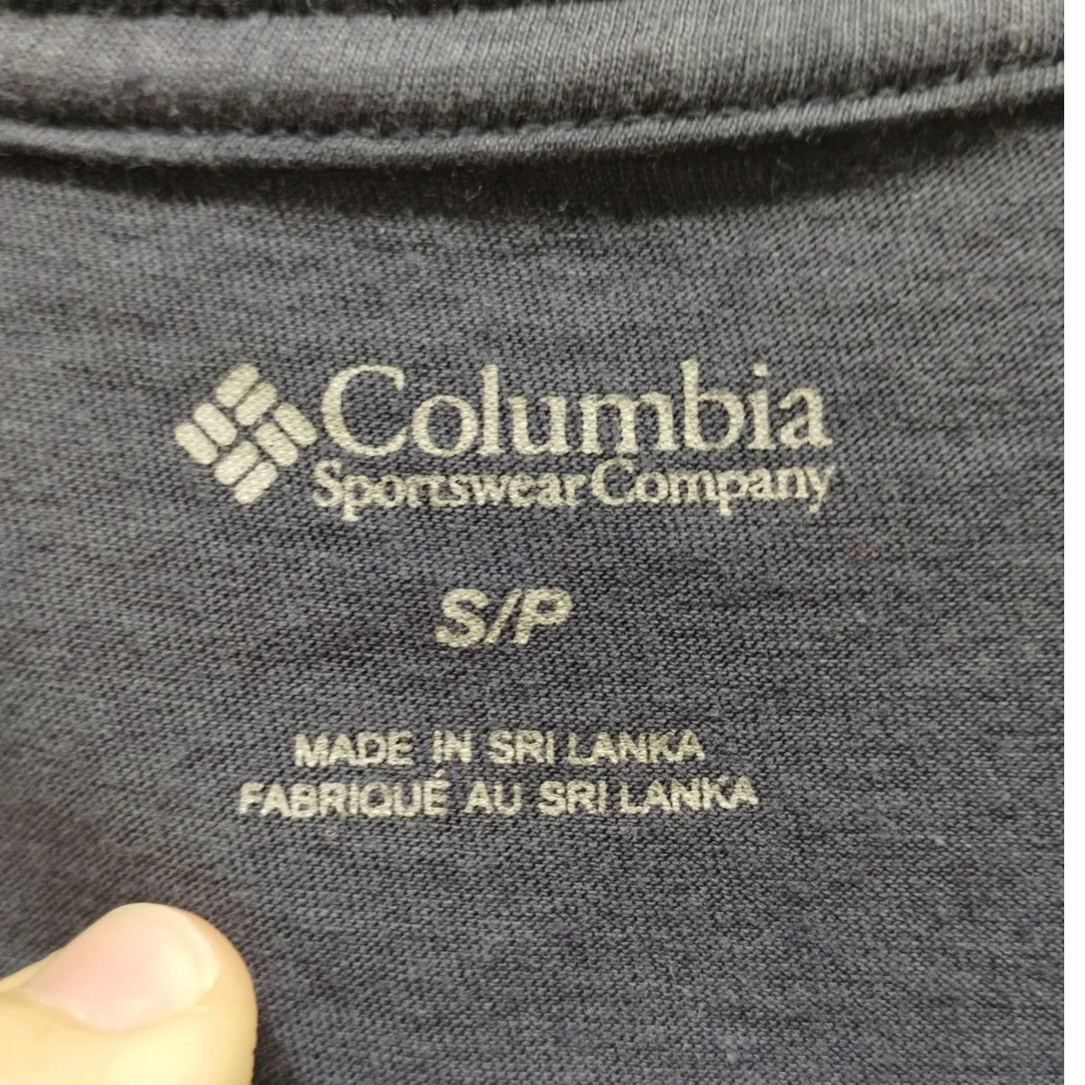 Columbia Women's Size Small Hike Your Own Hike Blue Graphic Inspirational Tee - Image 5