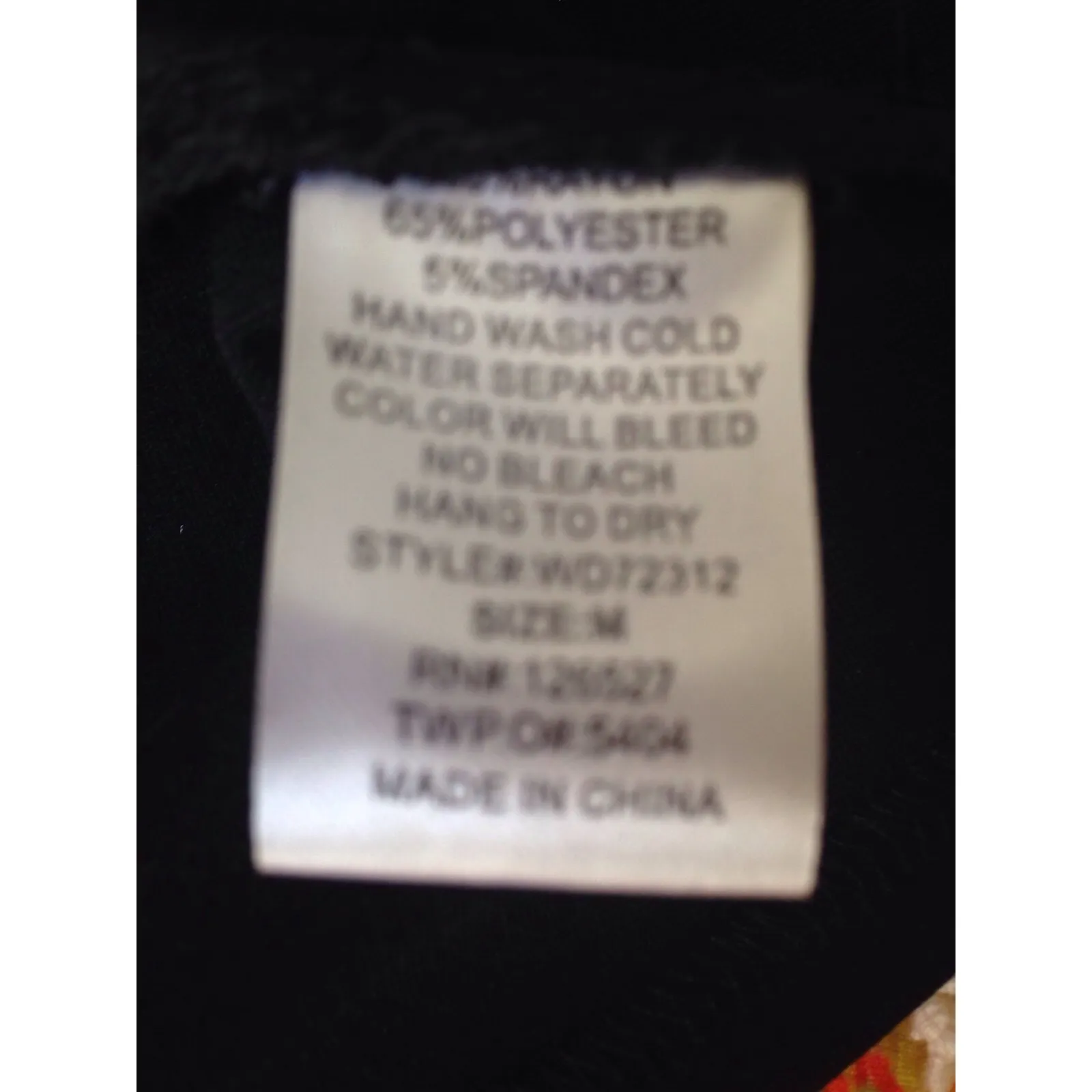 NWT! Black Skater Dress with Crotched Arms by Alythea, Size: Medium #20 - Image 5