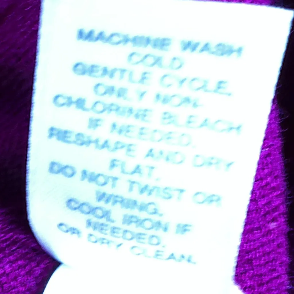 J Jill Fuschia Lightweight Sweater Pink Size M - Image 5