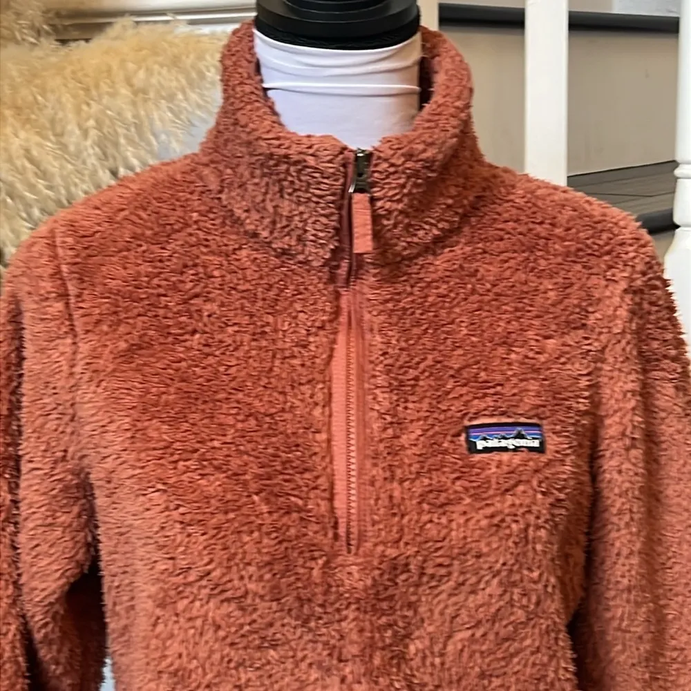 Patagonia Women's Los Gatos 1/4-Zip Fleece Jacket Size Small - Image 3