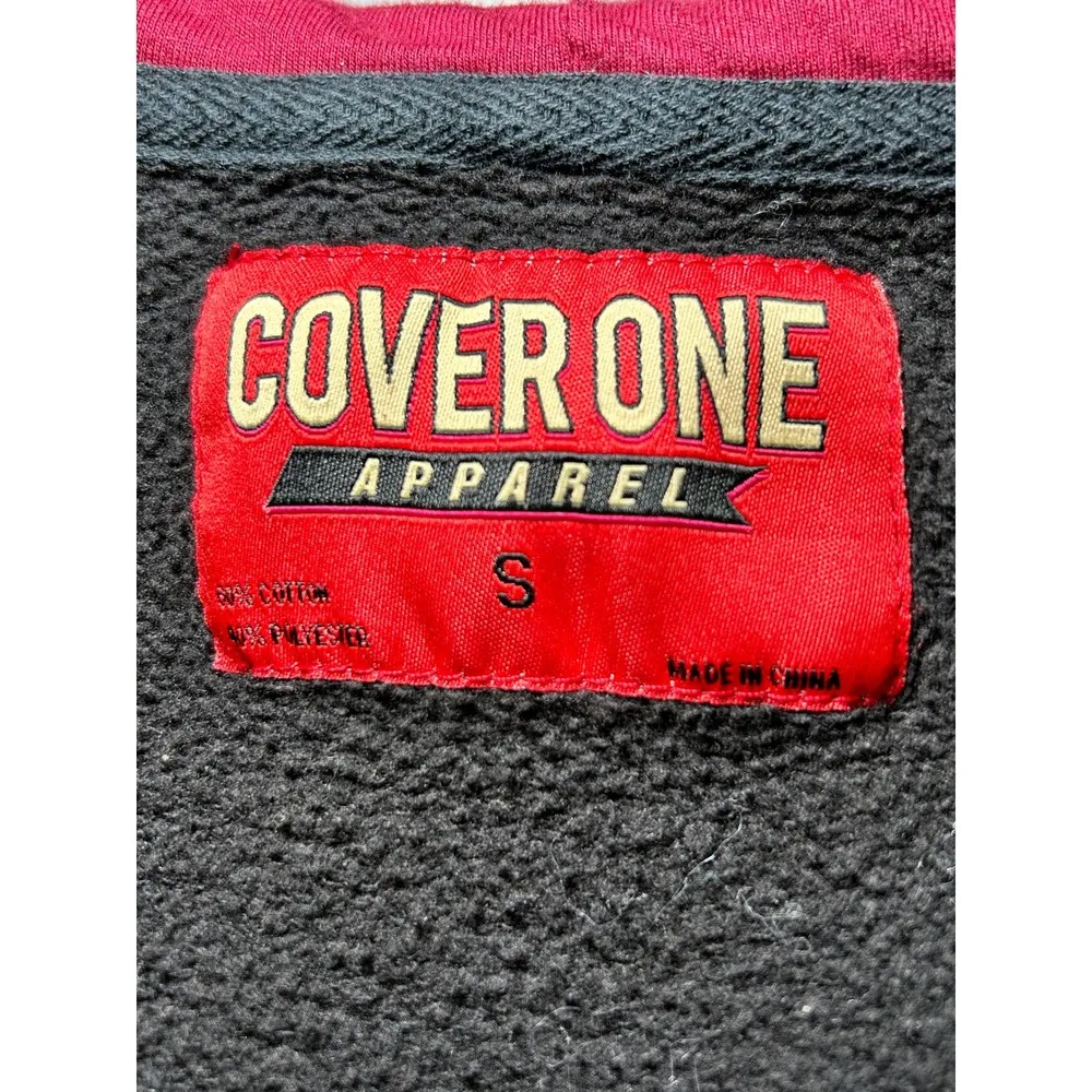 Alabama Crimson Tide Cover One Apparel Hoodie Zip Jacket Women‎ Size S Black - Image 5