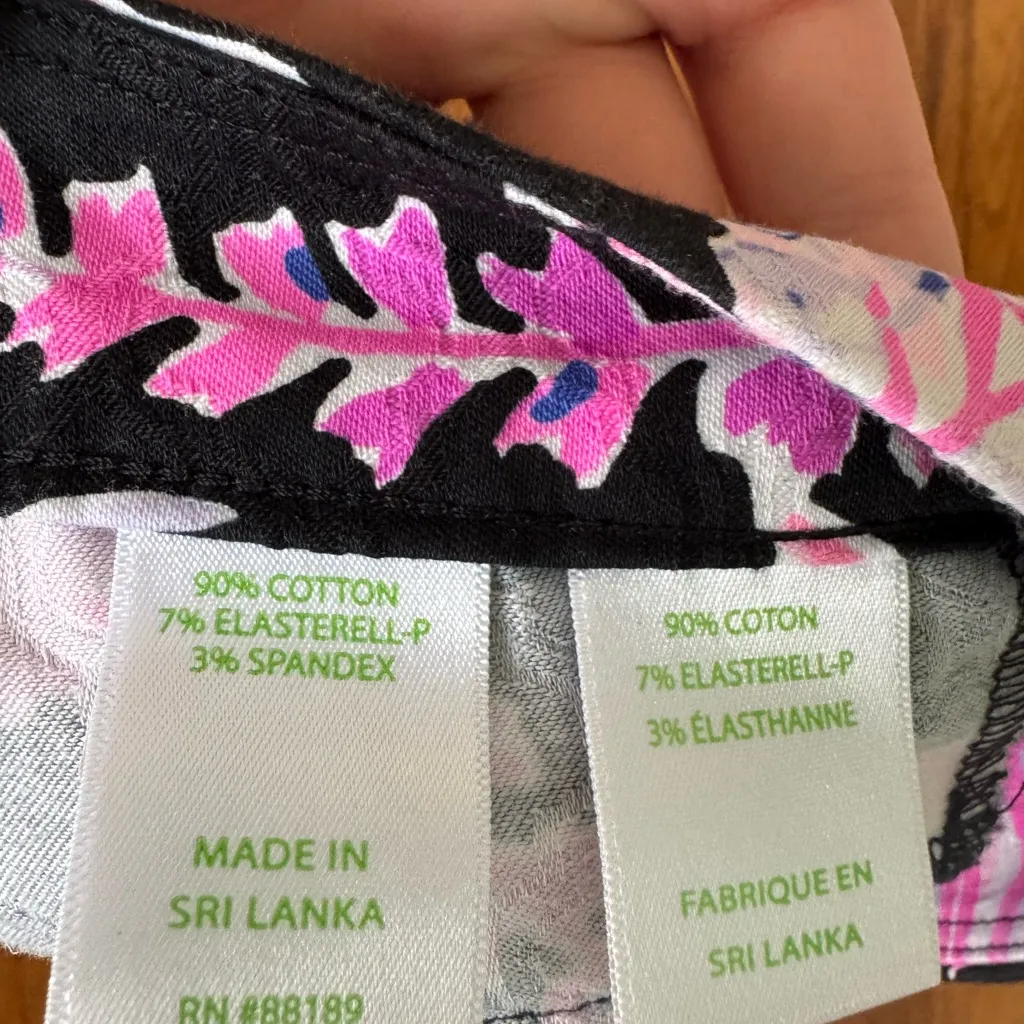 Lilly Pulitzer Kelly Ankle pant in Wild within print in Onyx in 4 - Image 4