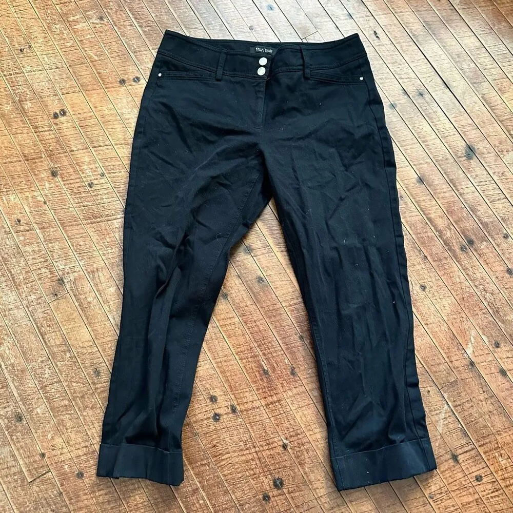 White House Black Market black size 6 slim crop pants - Image 2