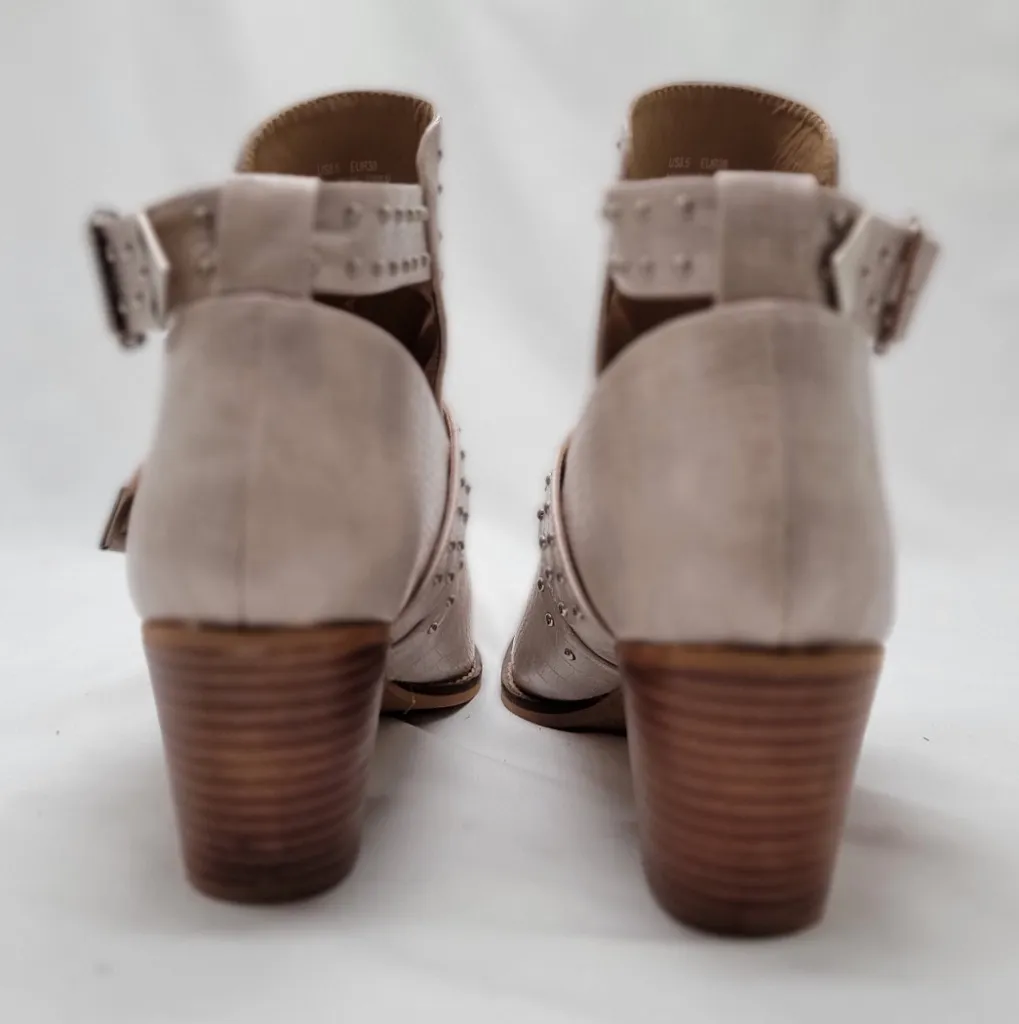 Arider Girl Leather Heel Bootie - Image 7