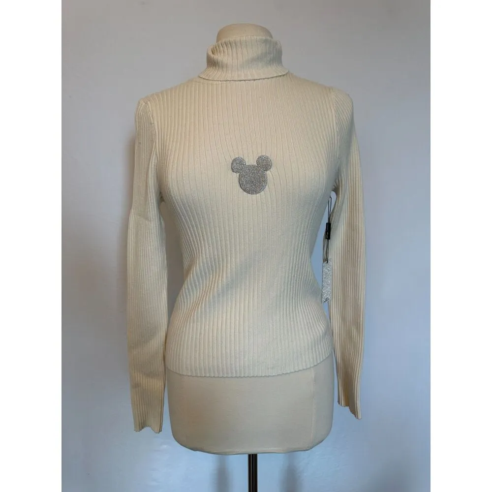 Disney x Forever 21 Turtleneck Mickey Mouse Sweater Size XL NWT! - Image 6