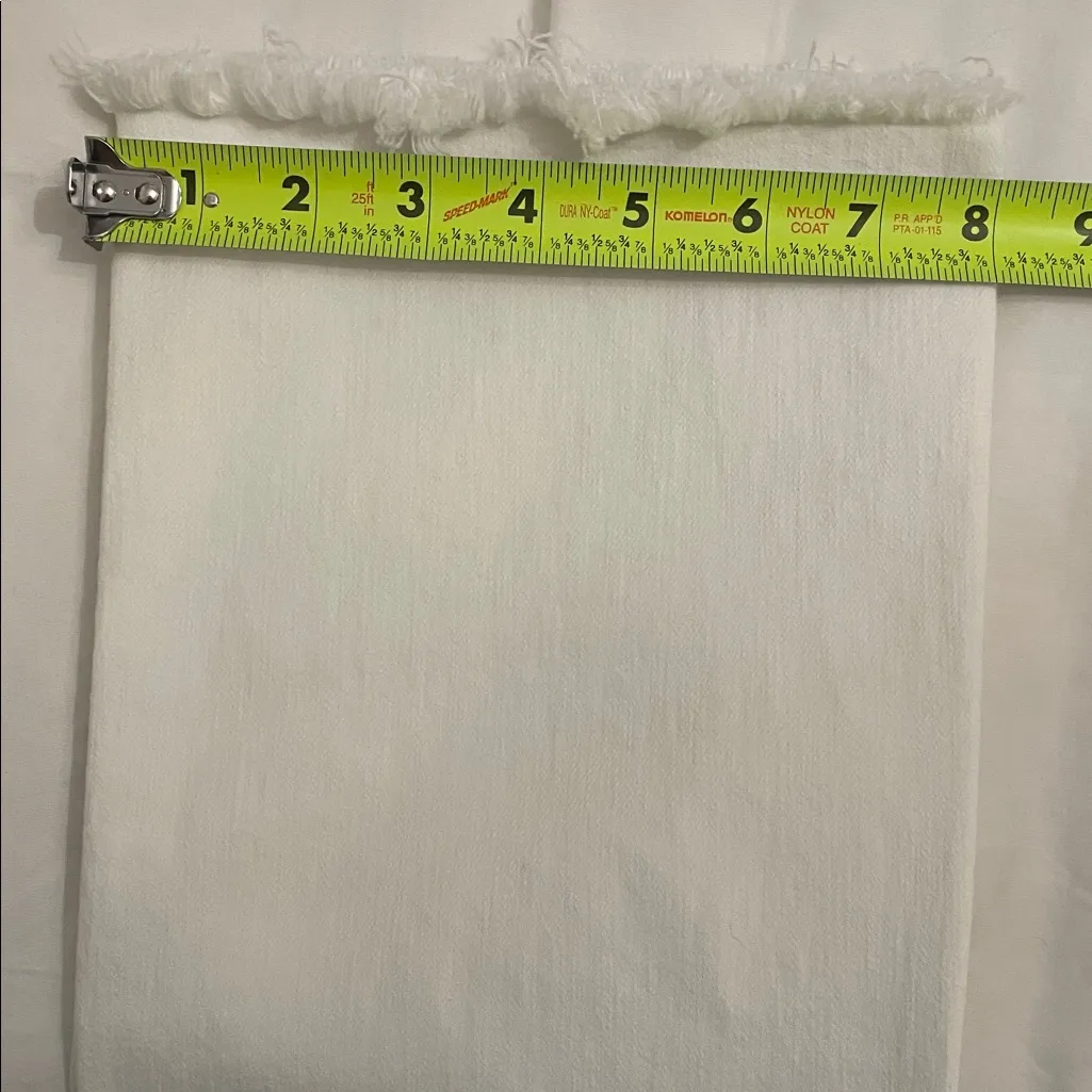 Mother White The Hustler Patch Pocket Ankle Jeans Womens Size 30 10367 - Image 10