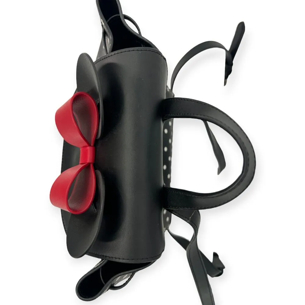 Disney x Kate Spade New York Minnie Mouse Perfect Bow Polka Dot Purse Backpack - Image 4