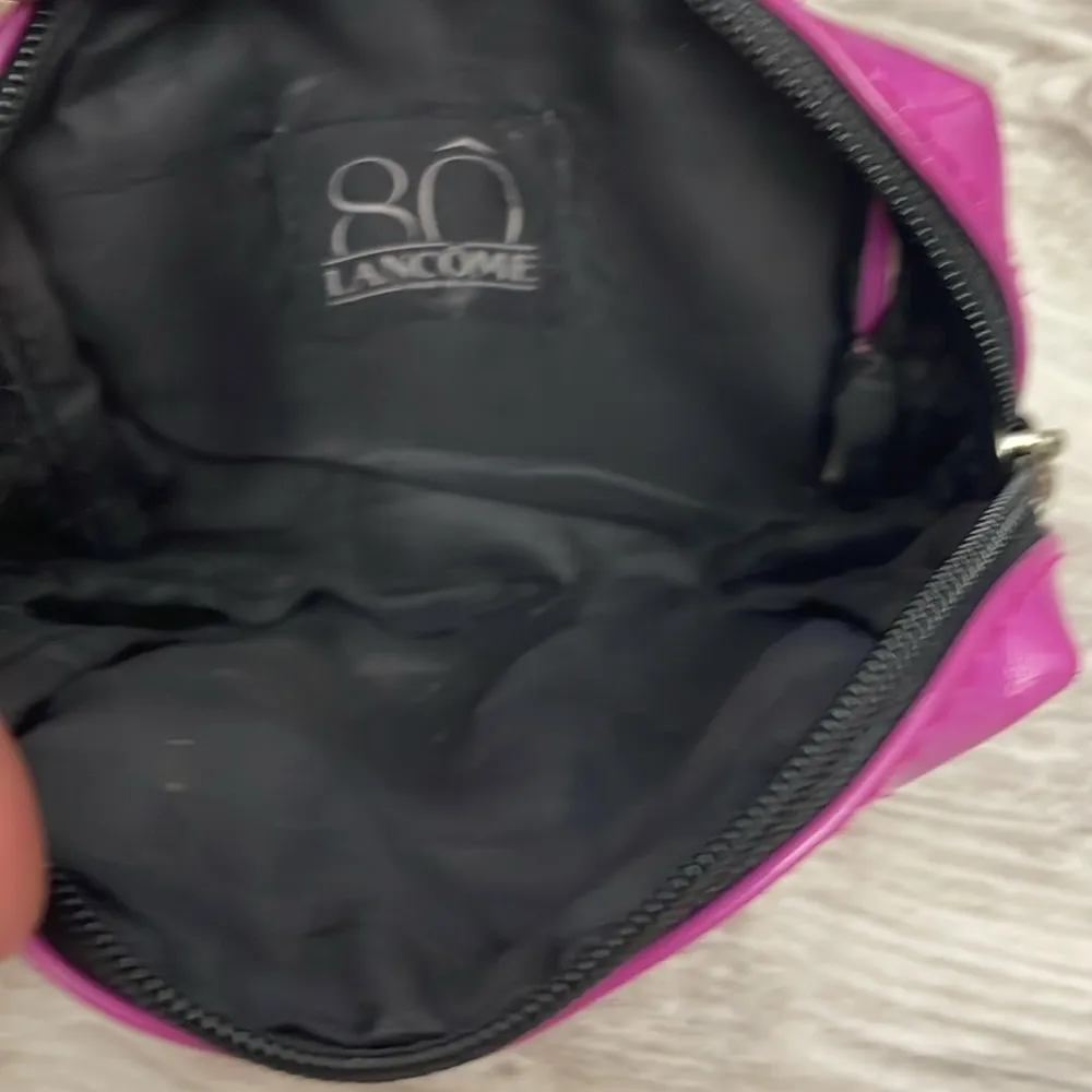 Purple Zip Top Makeup Bag - Image 3